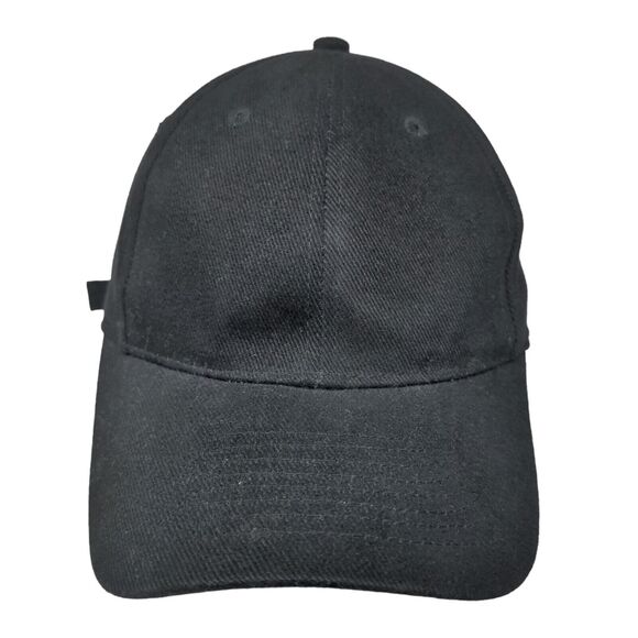Accessories Men's Slideback Hat Black Size OSFM Blank 100% Cotton - Picture 1 of 8